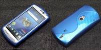 Silicon TPU gel case for Sony Ericsson Xperia Neo/ Neo V Blue